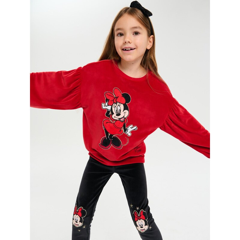 Sinsay - Legíny Minnie Mouse - černá
