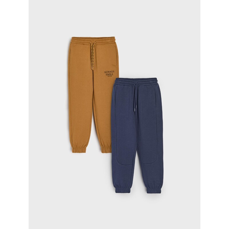 Sinsay - Kalhoty 2 pack - námořnická modrá