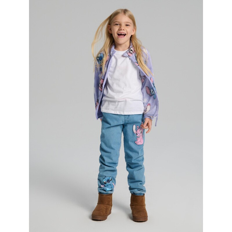 Sinsay - Džíny jogger Stitch - modrá