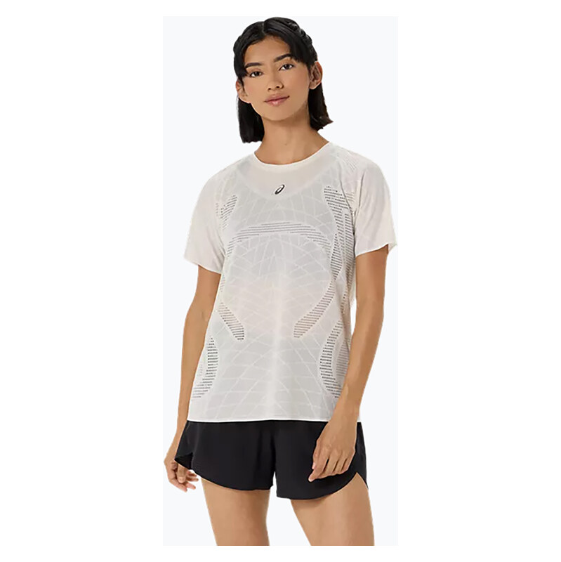 Koszulka do biegania damska ASICS Metarun Top cream