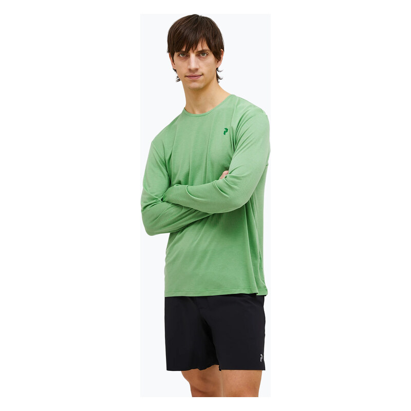 Pánské tričko Longsleeve Peak Performance Delta LS peppermint