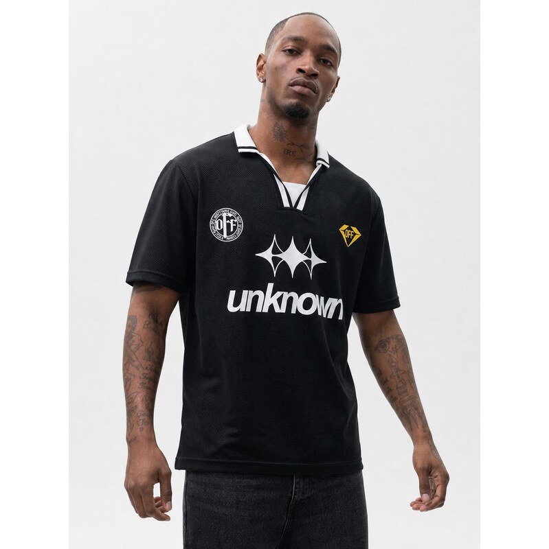Jigga Wear Pánské sportovní tričko černé Jigga Unknown