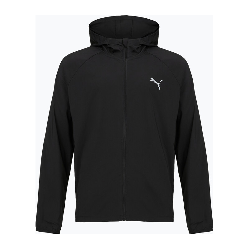 Pánská běžecká bunda PUMA Run Favourite Woven Hooded black