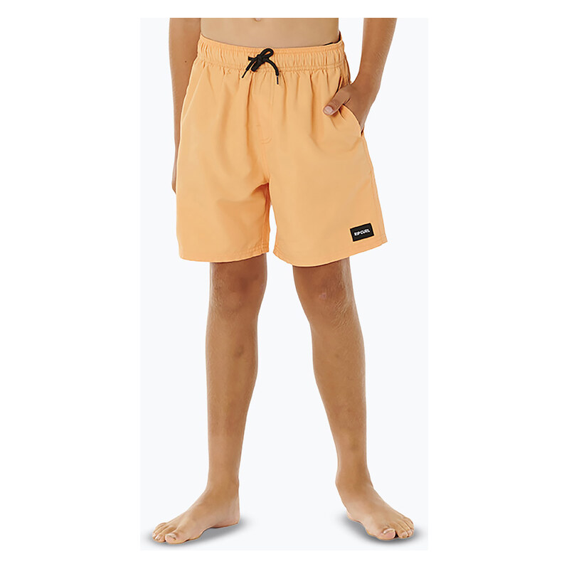Dětské plavkové šortky Rip Curl Offset Volley mandarin set