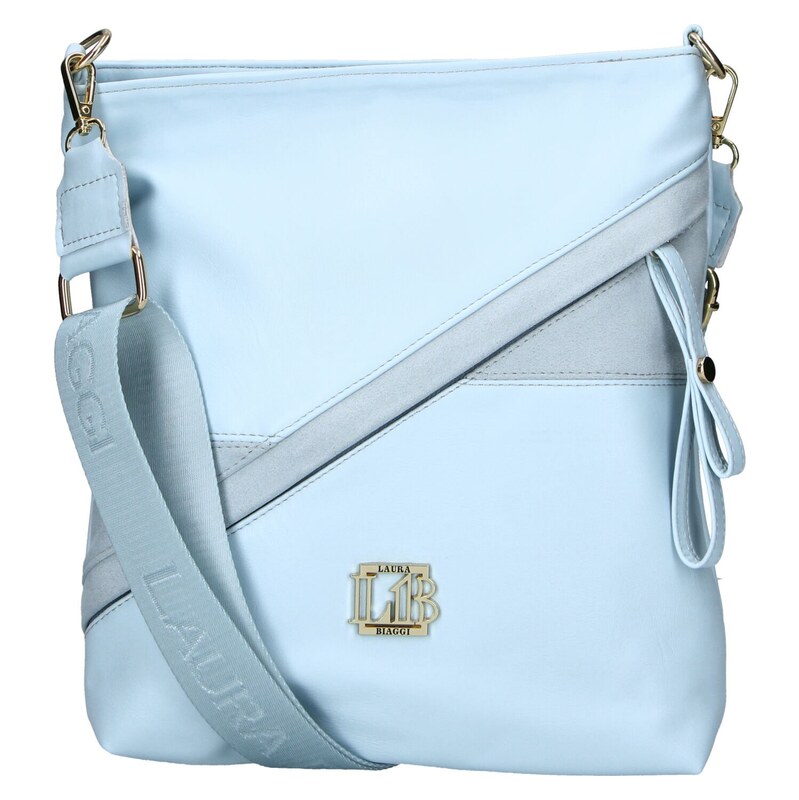 Laura Biagii Dámská crossbody kabelka světle modrá - Laura