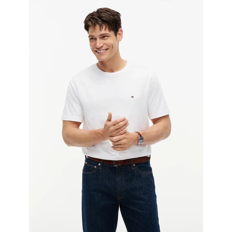 Tommy Hilfiger pánské bílé tričko
