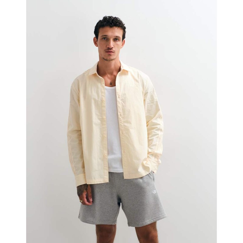 adidas Originals tailored shirt in off white