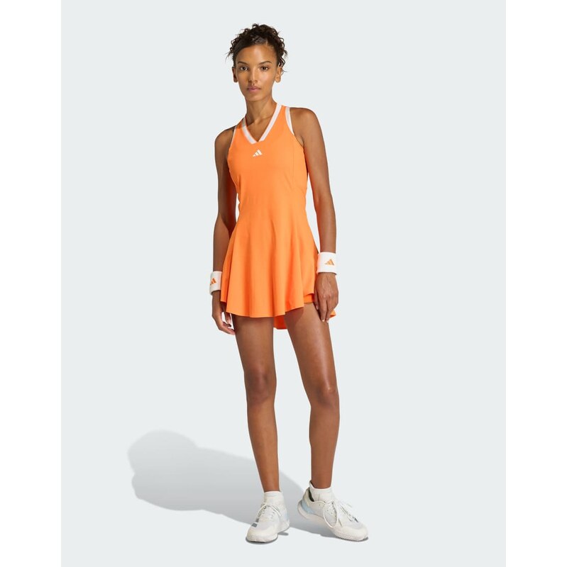 adidas performance Tennis climacool dress pro in pure orange