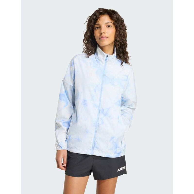 adidas performance Terrex multi spray dye clima365 wind jacket