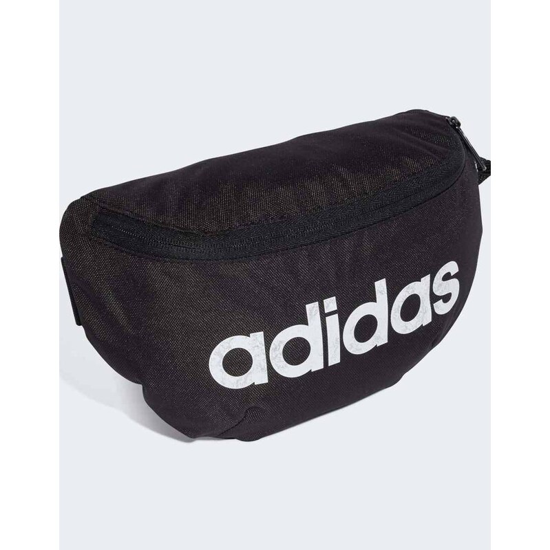 adidas performance Daily bum bag in black / white