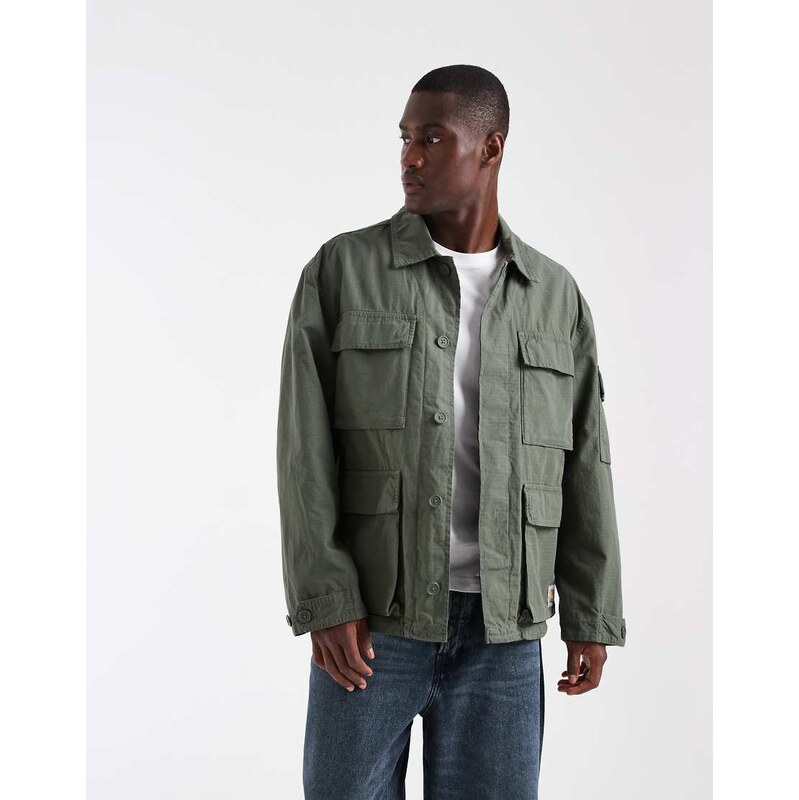 Carhartt WIP manderson jacket in leaf green