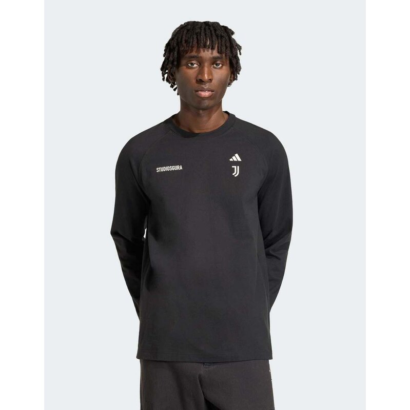 adidas performance Sgura t-shirt long sleeve in black