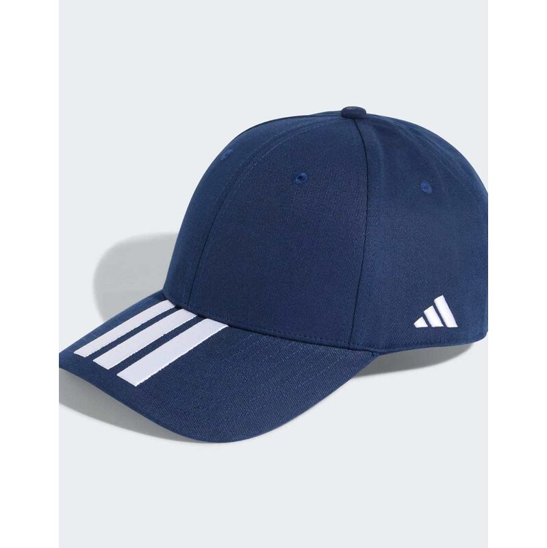 adidas performance Tiro cap in team navy blue 2 / white