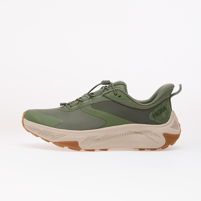 Hoka M Transport 2 Nettle Leaf/ River Rock Grey