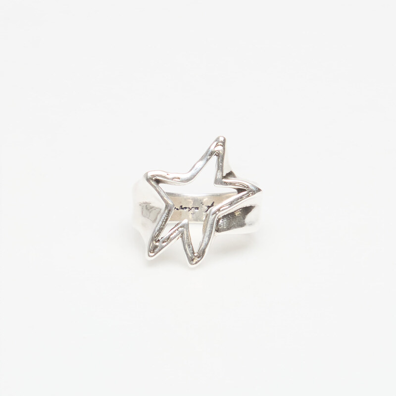 Prsten TwoJeys Ignorant Empty Star Ring Silver 56 mm