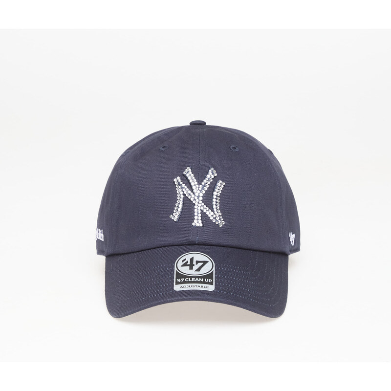 Kšiltovka Sporty & Rich Yankees Krystal Hat Dark Navy/ White