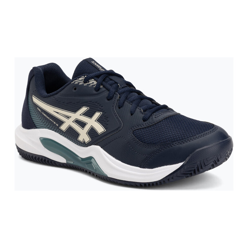 Pánské tenisové boty ASICS Gel-Dedicate 9 Clay midnight/oatmeal