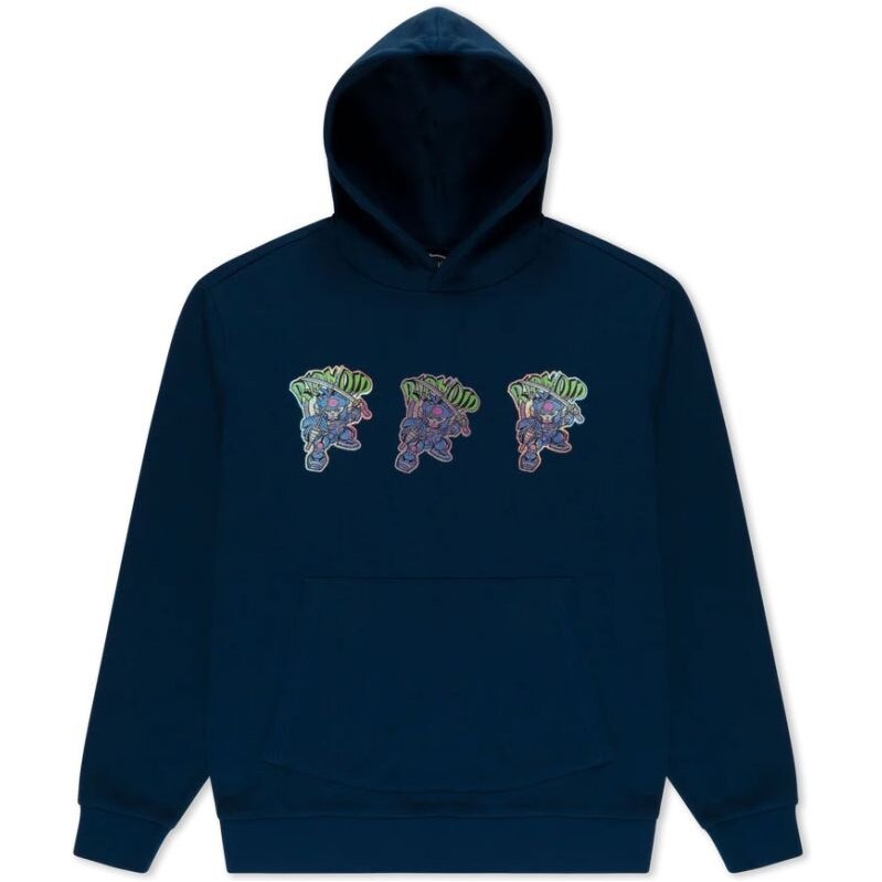 MMIKINA RIPNDIP ROBO SAMURAI HOODIE - modrá -