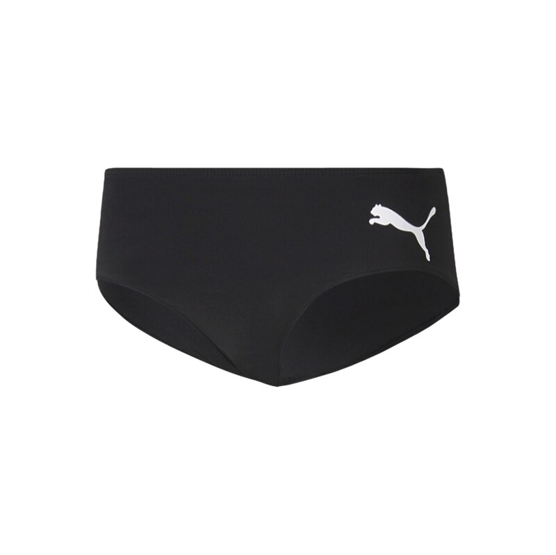 PUMA Slipy černá / bílá