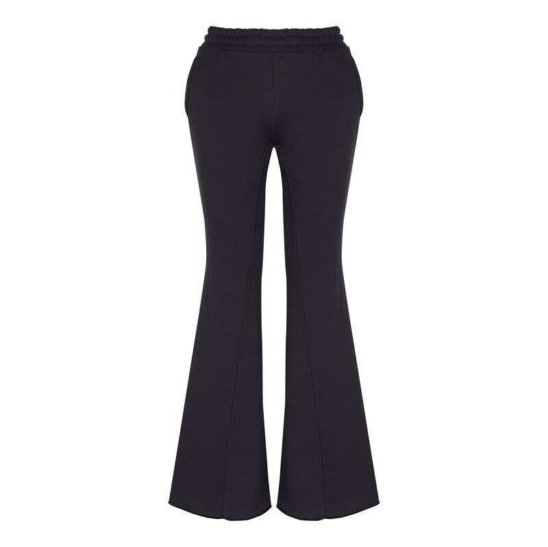 FEMSSY Kalhoty LOOM SWEATPANTS GRAPHITE grafitová
