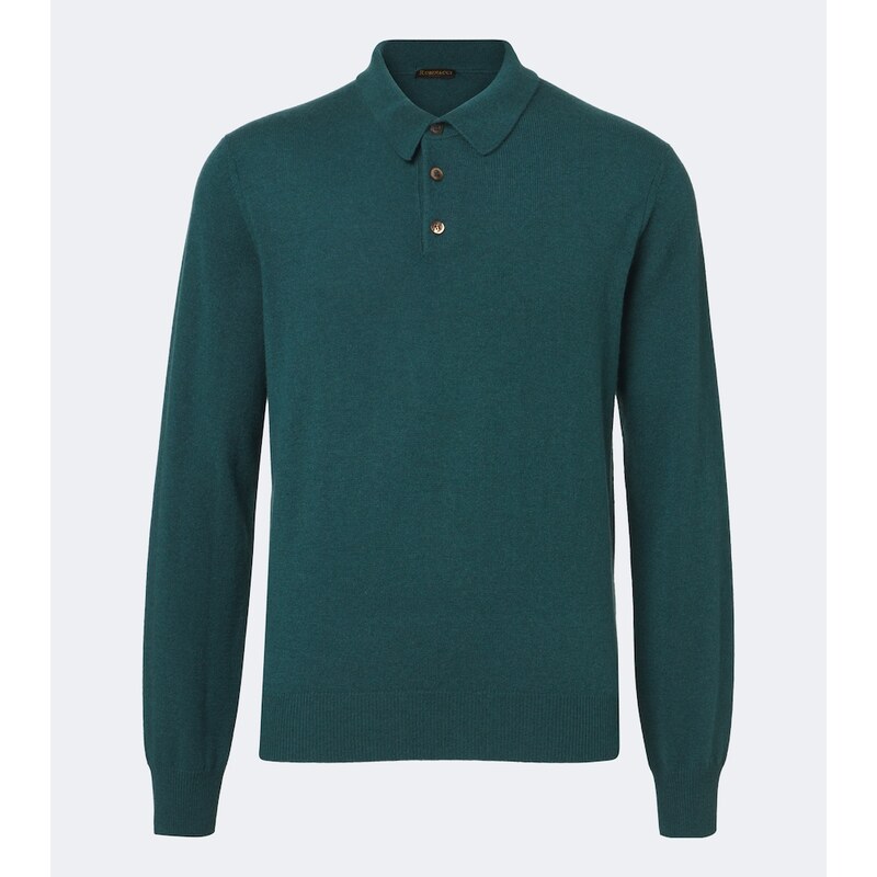 Rubinacci Cashmere polo sweater