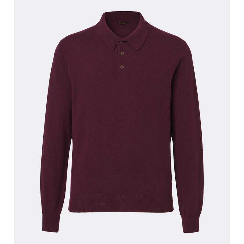 Rubinacci Cashmere polo sweater