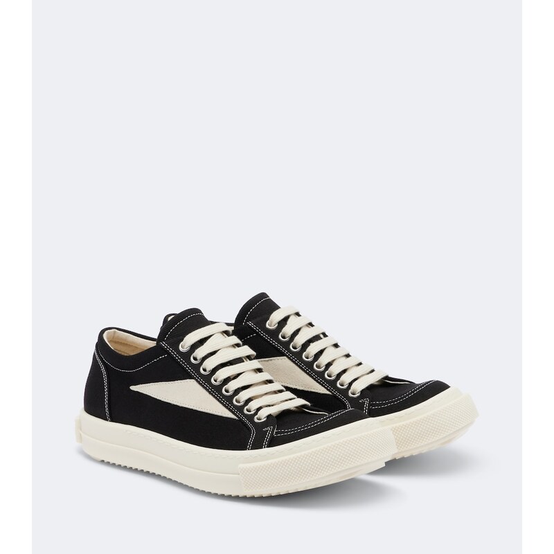 Rick Owens DRKSHDW Vintage denim low-top sneakers