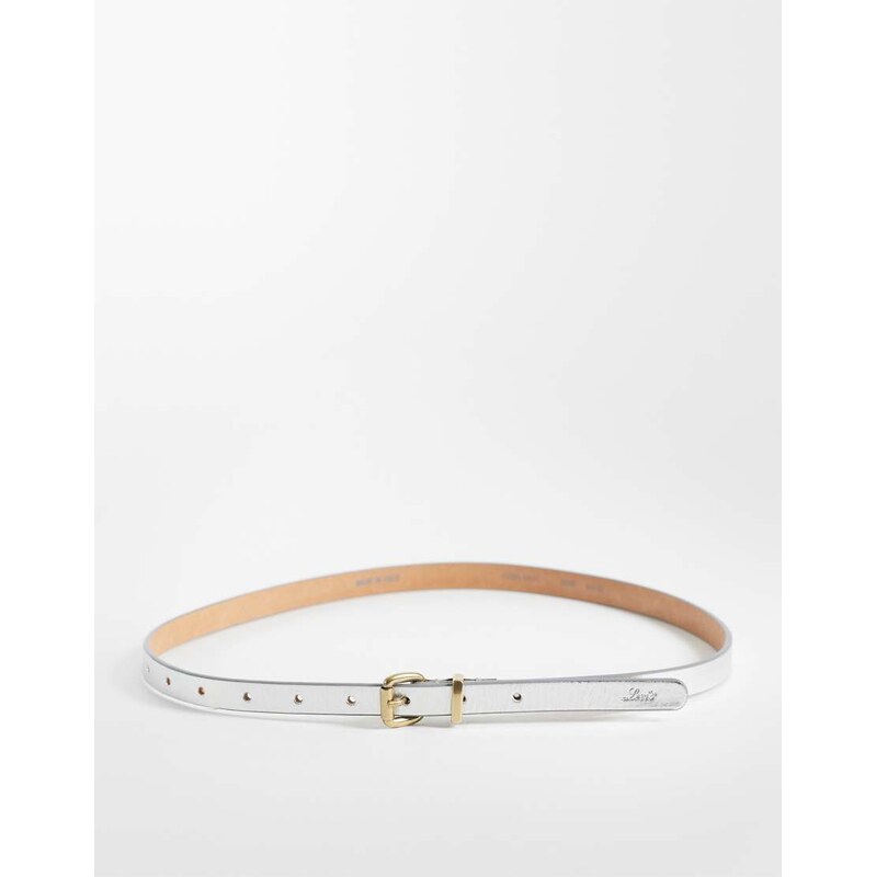 Levis dillon narrow belt in khaki-Green