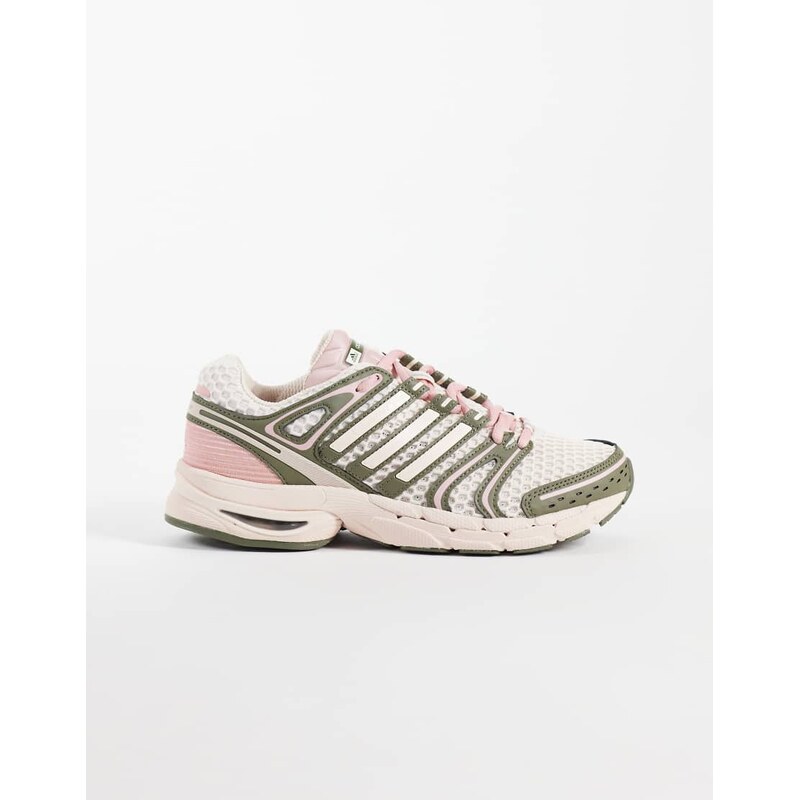 adidas Originals Adistar Control 5 trainers in light pink and