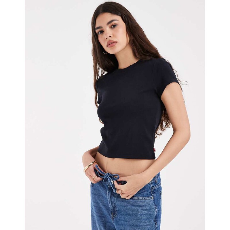 Levis essential baby tee in black