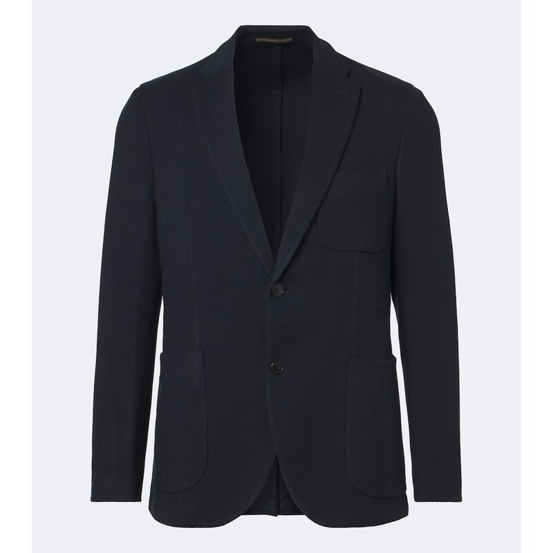 Slowear Single-breasted wool-blend blazer