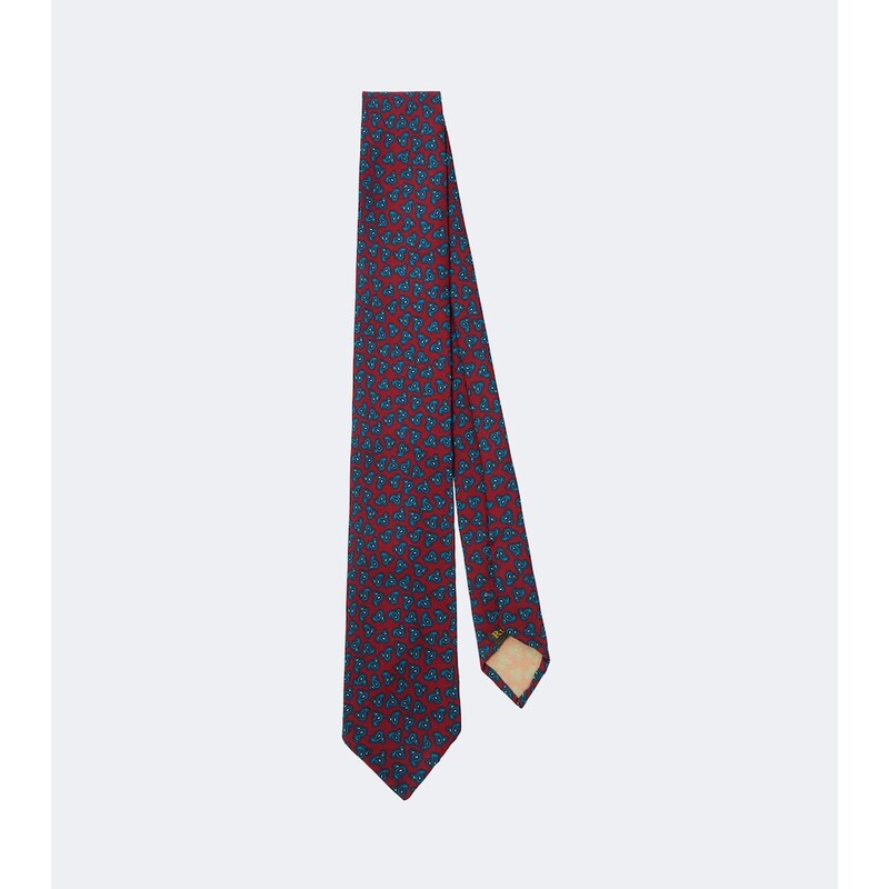 Rubinacci Paisley silk tie