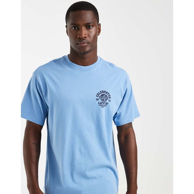 Levis vintage graphic t-shirt in mid blue