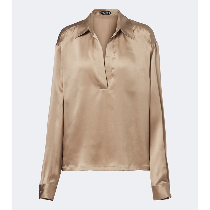 Tom Ford Silk satin blouse