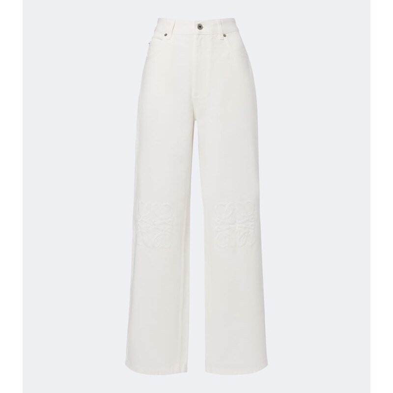 Loewe Anagram wide-leg jeans