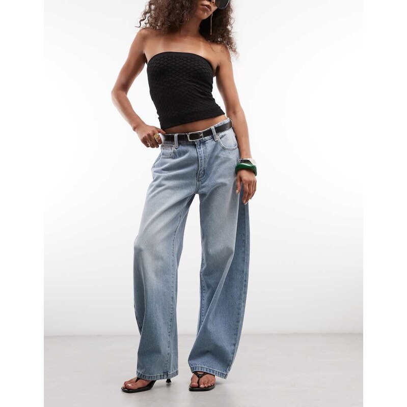 Abrand Jeans 95 barrel jean in light blue