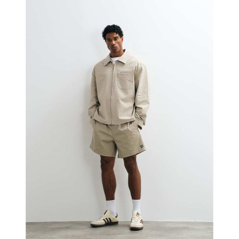 Element regular fit chino shorts in stone-Blue