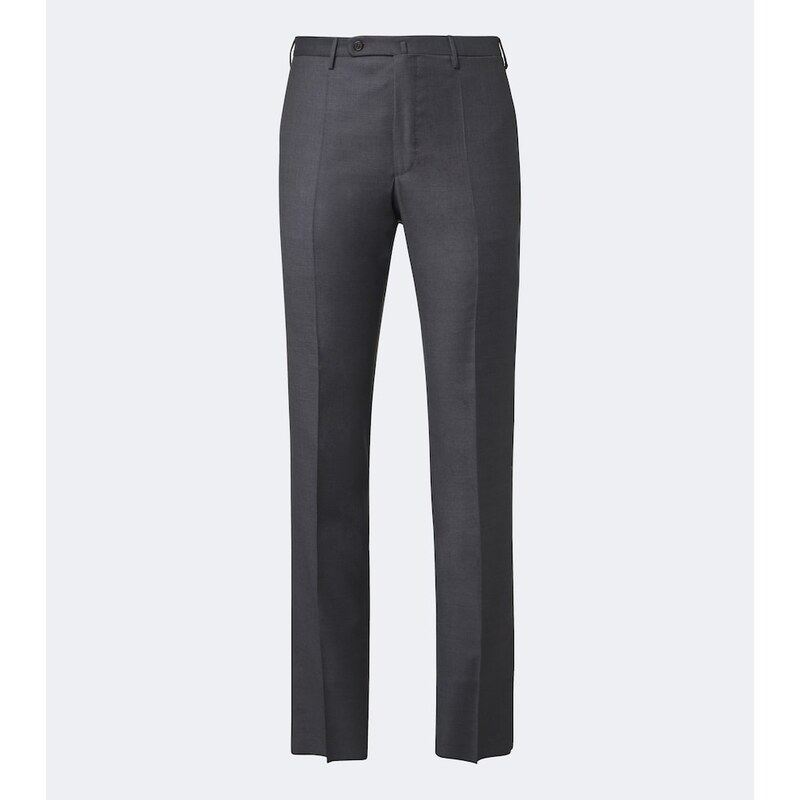 Slowear Virgin wool flannel slim pants