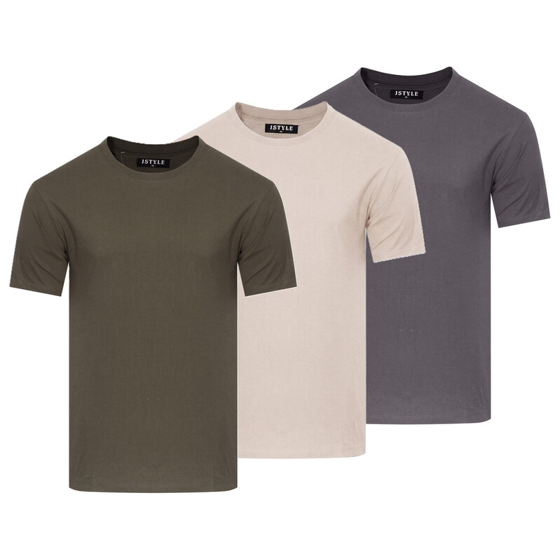 J.style pánské triko 3-pack