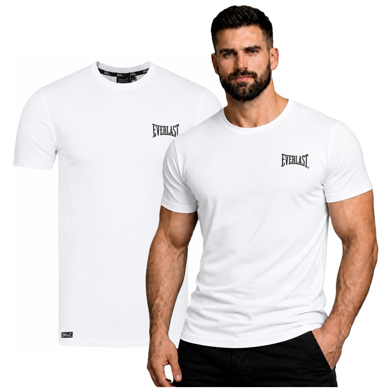 Pánské tričko Everlast EL014 bílé