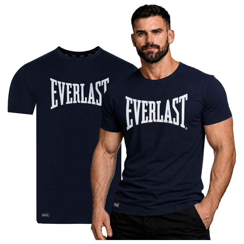 Everlast pánské tričko - námořnická modrá