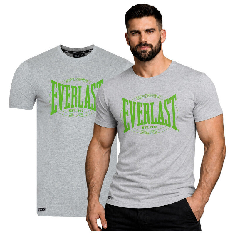 Pánské tričko Everlast El054 šedé