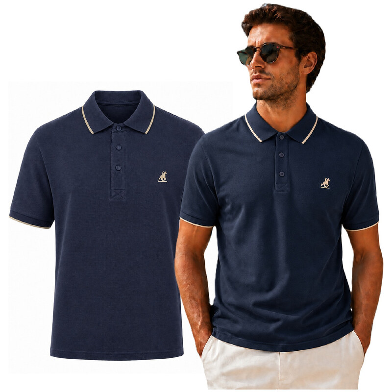 U.S. GRAND POLO EQUIPMENT & APPAREL Pánské polo triko US Grand