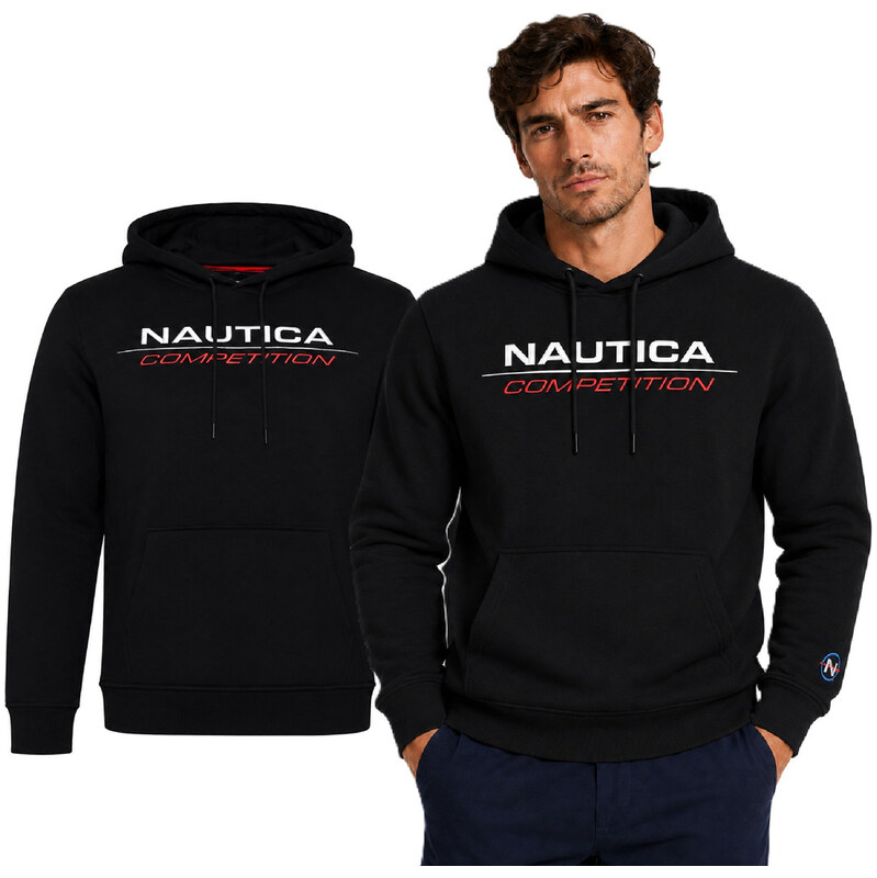 Nautica pánská mMikina s kapucí černá