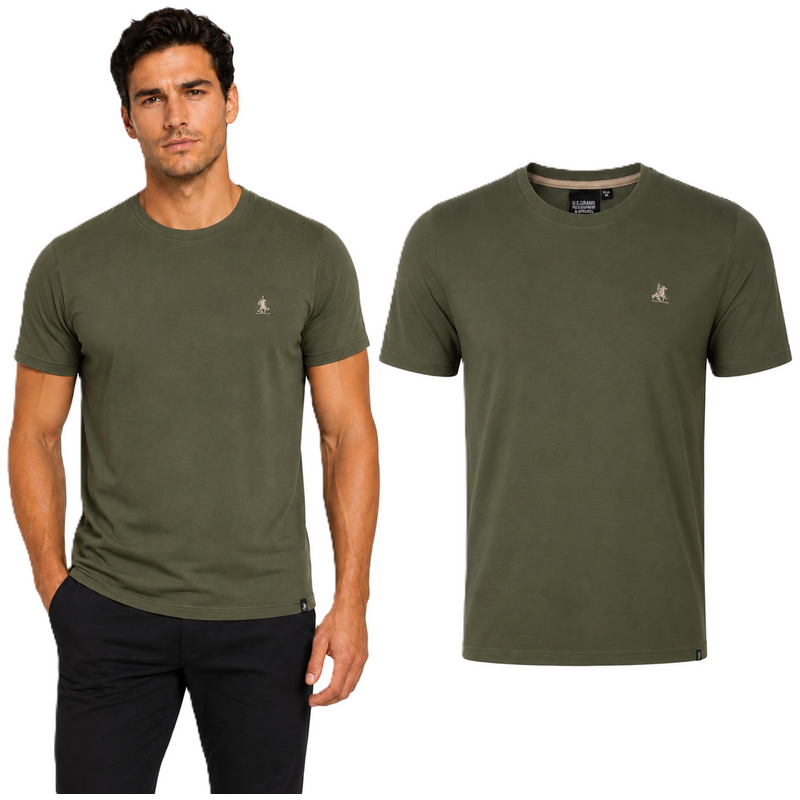 U.S. GRAND POLO EQUIPMENT & APPAREL Pánské triko US Grand Polo -