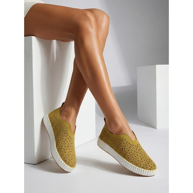 Dámské slip-on boty Resti Adella žluté