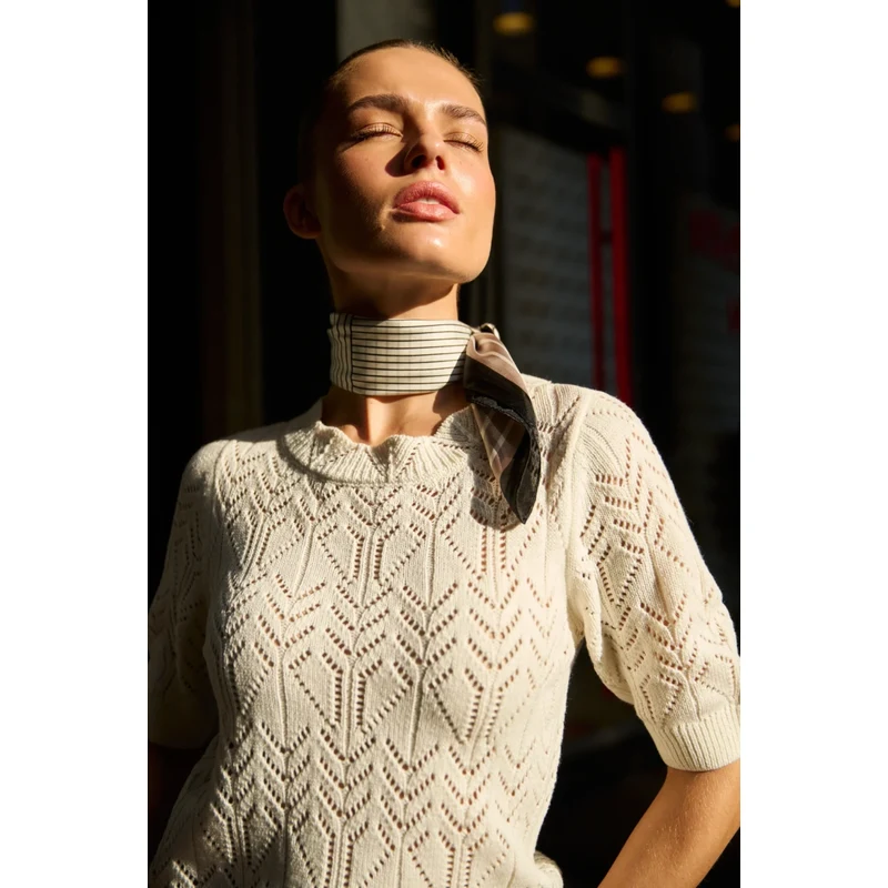 Dámský svetr Marisse, off white