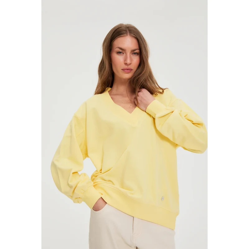 Dámská mMikina Marisse L.YELLOW