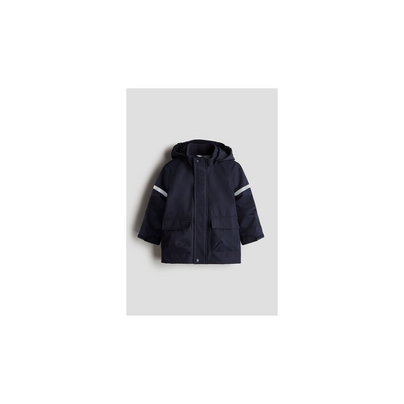 H&M - Voděodolná parka Room-to-grow - Námořnická Modř