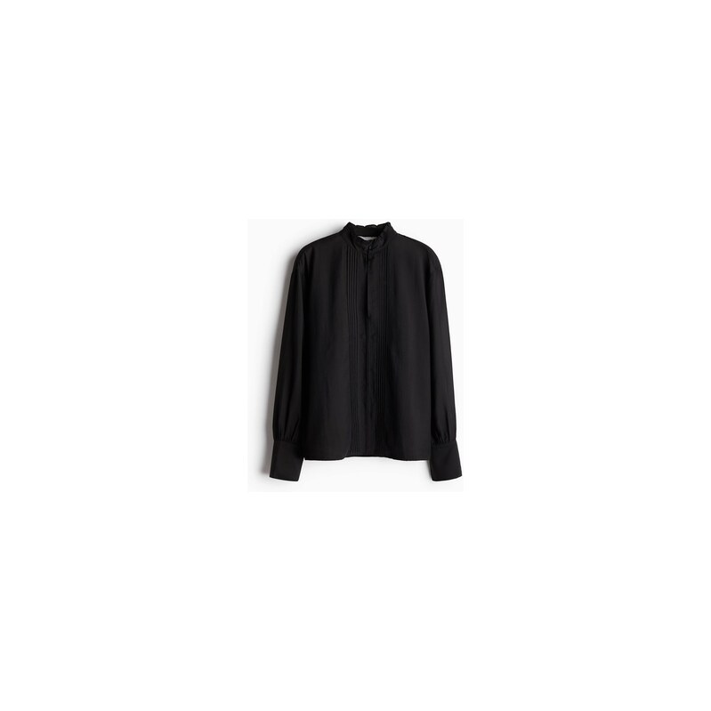 H&M - Tenká halenka sesámky - Černá